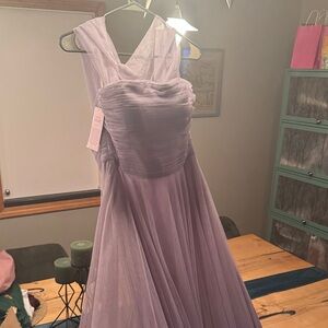 Jenny Yoo Lavender Prom Dress